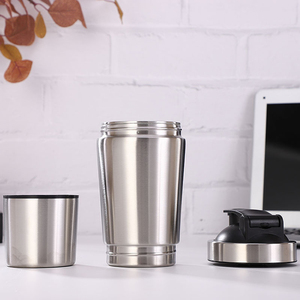 Professional Gym Essentials <strong>Gift</strong> 750ml Metal <strong>Protein</strong> Shaker Cup Bottle Set With Mix Bal - Product Image 4