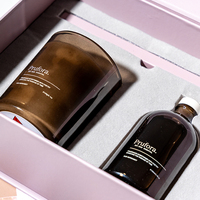 Kit de Difusor de Aromas con Forma de Flor, Ecológico y Libre de BPA, con Fibra y Madera, para Dormitorio, Sala de Estar y Estudio