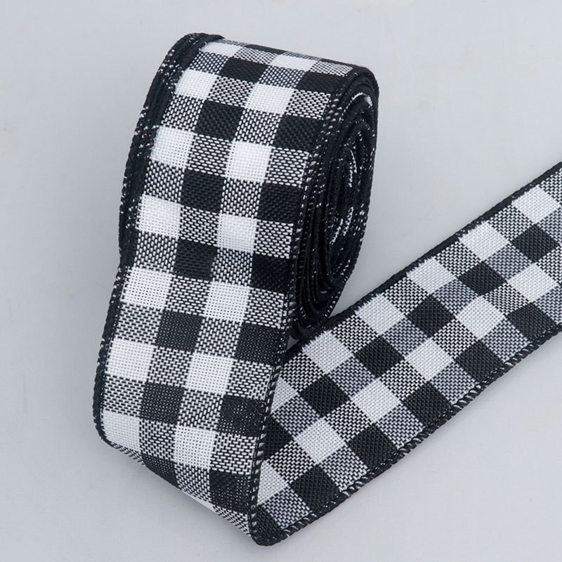 Black & White-5cm, 10 Yards Per Roll