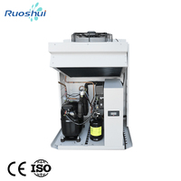 Unit Pendingin Emerson Scroll Monoblock -20C 8C Kapasitas Pendinginan 15CBM Hemat Energi Kontrol Pemantauan Jarak Jauh