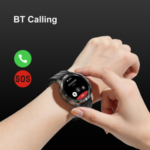 Montre connectée M61 2026 avec GPS intégré, écran AMOLED 1,43 pouces, suivi de santé 24h/24, étanche 5 ATM, assistant IA - Product Image 5