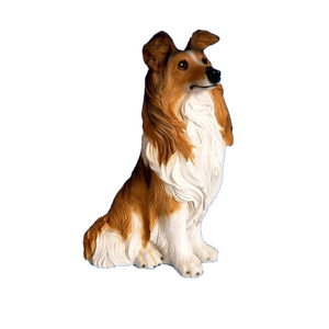 Grote Tuin Standbeelden Polyresin Staande Hond Beeldjes - Product Image 4