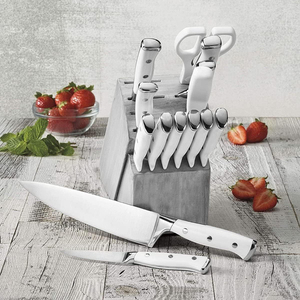 Ensemble de couteaux Yangjiang allemands et <span class=keywords><strong>japonais</strong></span> en acier inoxydable 3Cr13 pour steak, désossage, découpe, chef et cuisine - Product Image 5