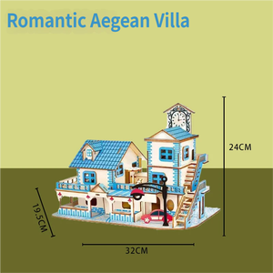 Rompecabezas Educativo 3D de Madera para Armar - Modelo de Arquitectura Rusa para Decoración de Interiores y Juguete (para Niños y Adultos) - Product Image 4