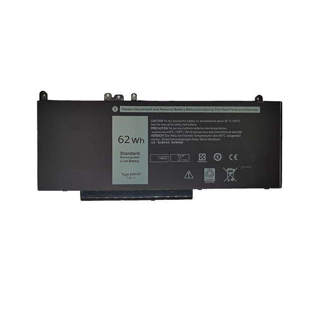 Wholesale 6MT4T 62Wh Laptop Battery for Dell Latitude E5270 E5470 E5570 M3510 TXF9M 79VRK 07V69Y Rechargeable Notebook Battery