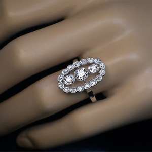 Anello di Fidanzamento di Lusso per Donne, Elegante Stile Occidentale, Accessorio Moda per Feste, Regalo - Product Image 6