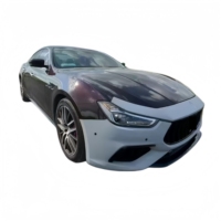 Kit carrosserie de mise à niveau de style GTS neuf et de haute qualité, comprenant un becquet avant et un pare-chocs arrière, pour Maserati Ghibli, ajustement universel
