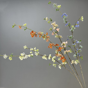 GM Plantas artificiales Nieve verde <span class=keywords><strong>Wilow</strong></span> Ramas de imitación Tallos verdes de imitación Ramas artificiales Plantas falsas para la decoración del hogar del jardín - Product Image 4