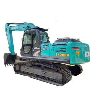 เครื่องจักรกลหนักมือสอง รถขุดโคเบลโก้ 20 ตัน รุ่น SK200 พร้อมหัวเจาะและหัวบด ได้รับการรับรองมาตรฐาน CE - Product Image 1