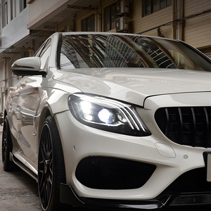 Faro Delantero para Automóvil <span class=keywords><strong>Benz</strong></span> W205 <span class=keywords><strong>C180</strong></span> C200 C260 2015-2021, Conjunto de Lámpara LED para Automóvil, Actualización de Diseño Estilo Maybach, Accesorios - Product Image 2