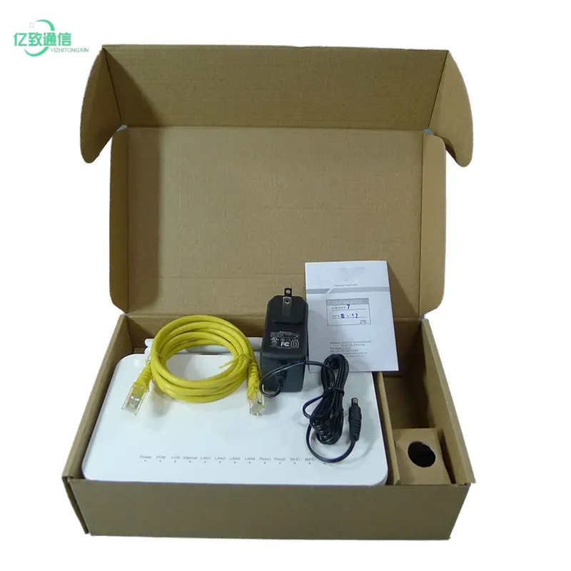 Refurbished ZTE ZXHN F660 V5.2 4GE+2TEL+1USB+2.4GWIFI GPON ONU