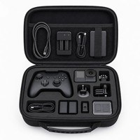 Étui de voyage portable personnalisé en EVA avec fermeture éclair pour accessoires d'appareil photo, antichoc, avec emplacements en mousse, service OEM ODM sur mesure