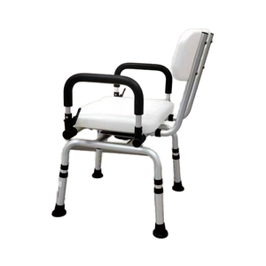 เก้าอี้อาบน้ำ360องศาสำหรับผู้พิการทางการแพทย์ในห้องน้ำที่นั่งแบบพกพาหมุนได้พร้อมที่วางแขนและพนักพิงหลัง - Product Image 4