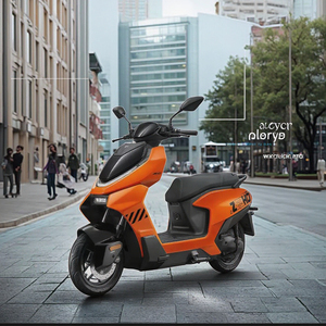 60V 2000W 70 km/h Potencia del motor Pantalla LCD Impermeable Ciclomotor eléctrico Scooter Streetbikes Sin batería - Product Image 1