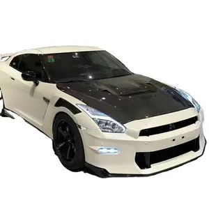 Комплект кузова из углеродного волокна для Nissan GTR 2024 TSPE в стиле переднего заднего бампера