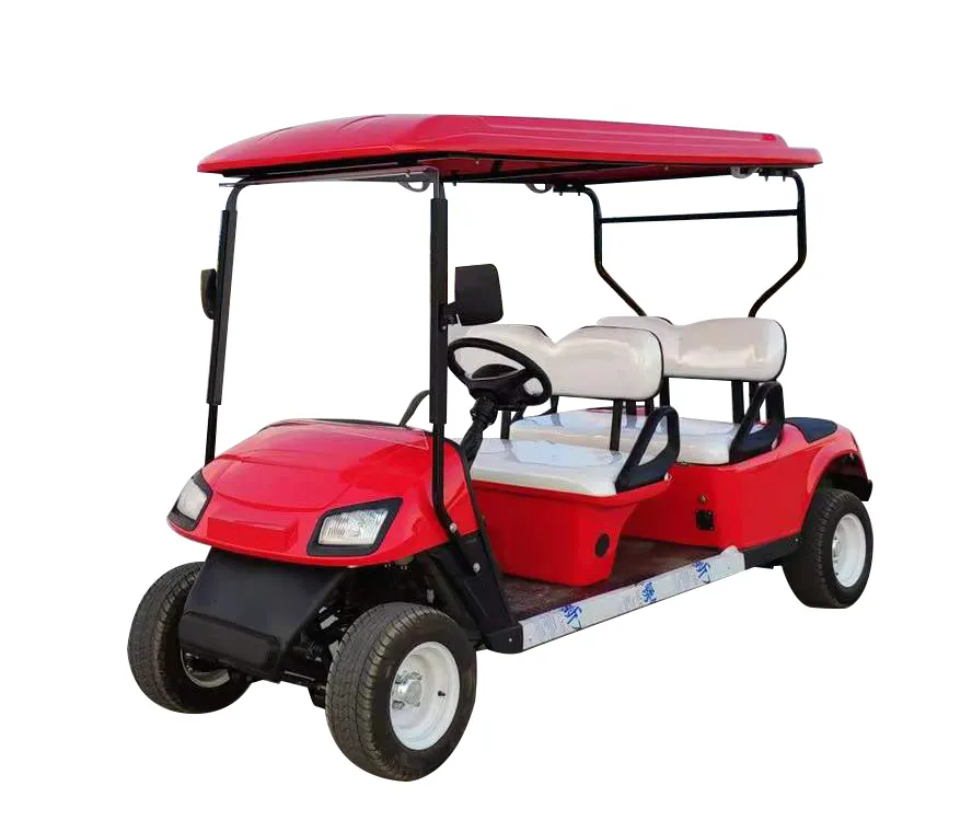 SHUNCHA Wholesale Free Shipping Lifted 4 Passenger Golf Car Brand New 4 Wheel Electric Club Car Golf Cart