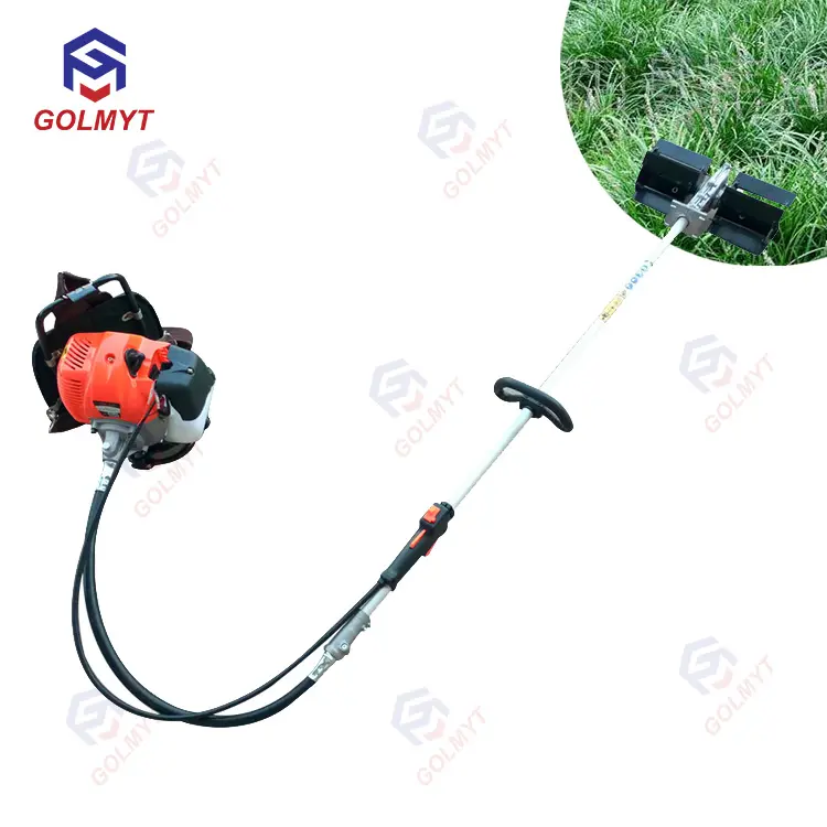 AGRICOLTURA MACCHINA e attrezzature di potere mini barra del timone coltivatore weeder automatico farm zaino power weeder mini