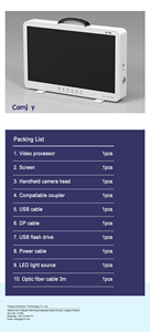 27Inch/32Inch Giá Đặc Biệt FHD HD 1080P Hình Ảnh Nội Soi Máy Ảnh Y Tế Xách Tay Máy Ảnh Nội Soi Hệ Thống Cho Ent Tiết niệu - Product Image 3