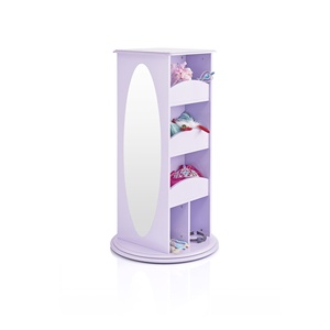 Carrousel d'habillage de garderie Montessori dans un casier d'académie naturelle pour tout-petits Centre de la petite enfance TK Mobilier de classe pour pépinière - Product Image 4