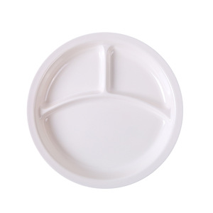 Melamine Divider Plate Round 4-Compartment For School Canteen And Hotel Use - Product Image 3