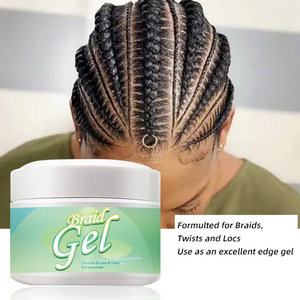 <span class=keywords><strong>Gel</strong></span> <span class=keywords><strong>Fijador</strong></span> Texturizador y Suavizante con Aceite de Aguacate, Fijación Fuerte, No Grasoso, Anti-Frizz, para Peinados en Clima Húmedo y Trenzas - Product Image 1