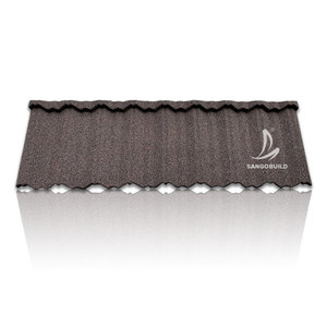 Carreaux de toit de grande taille, pièces, IBR Long, Type aluplug, noir, rouge, marron, feuilles de toit en pierre revêtue - Product Image 6