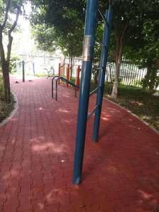 Hình Dạng Xương Gạch Cao Su Cho Sân Chơi Sử Dụng Lối Đi Gạch Cao Su Gạch Lát Đường - Product Image 4