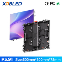 XOB P2.9 Kiralık LED Video Duvar Paneli İç Mekan LED Ekran Açık Hava Su Geçirmez LED Duvar Konser Etkinlikleri İçin