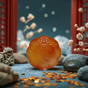 批发高品质圆形陨石石雕装饰品 - Product Image 6