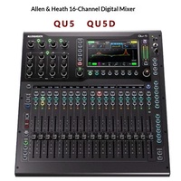 Console de mixage numérique professionnelle Allen Heath série QU96 QU5, QU6, QU7, console de mixage/scène/conférence/DJ, panneau de commande/interface