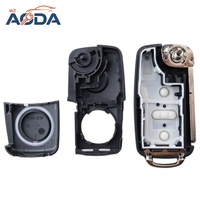 Coque de clé de voiture intelligente à 3 boutons, étui universel pour clé de voiture, compatible avec les clés de véhicule VW