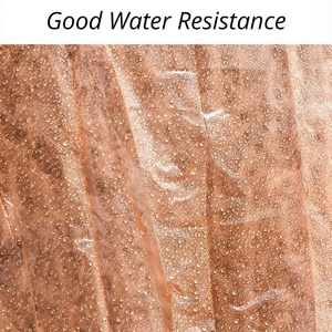 Custom Portable Disposable Ball Poncho Plastic Waterproof Raincoat Poncho Folded in <b>Mini</b> Ball with <b>Keyring</b> for Travel Outdoor - Product Image 5