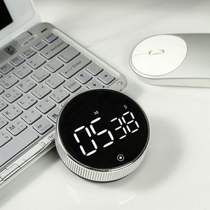 นาฬิกาจับเวลาแบบพกพาขนาดเล็ก ดีไซน์แม่เหล็ก หน้าจอ LCD ดิจิตอล สำหรับใช้ในครัวเรือน ดีไซน์หมุนได้ - Product Image 5