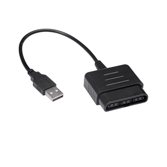 USB Wired Gamepad Adapter Cable Joystick Converter for PS2 to for PS3 PC Gaming Receiver Controller