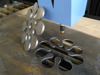 Máquina de Corte por Plasma CNC Profesional de Control Preciso para el Procesamiento de Chapa Metálica de Acero al Carbono