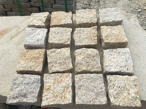 Pavimento cuadrado pequeño para jardín, piedra natural G682, gran oferta - Product Image 2