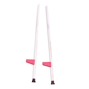 Échasses colorées en bois réglables en hauteur pour enfants - Product Image 6