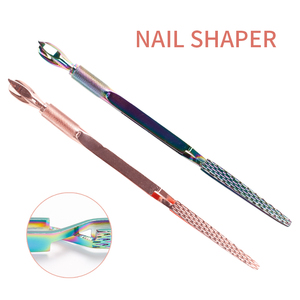 Coupe-<span class=keywords><strong>cuticules</strong></span> en acier inoxydable à double tête, <span class=keywords><strong>pince</strong></span> à épiler, pousse-<span class=keywords><strong>cuticules</strong></span>, <span class=keywords><strong>pince</strong></span> à modeler, <span class=keywords><strong>pince</strong></span> à épiler de type X, outils de manucure - Product Image 4