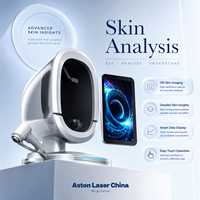 Analyseur de peau multifonctionnel, appareil d'imagerie faciale, machine de détection cutanée professionnelle pour les services d'analyse des soins de la peau en salon de beauté