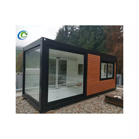 Bâtiments Modulaires en Acier de Luxe, Design Boutique, Traditionnels, Étanche, Conteneurs Portables, Bureaux Extensibles, Vente Chaude