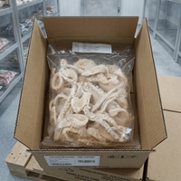 Anillos de Calamar Crujientes Empanizados, Fritos, Congelados, Precocidos, Estilo Japonés Karaage, a Granel para Restaurantes Comerciales