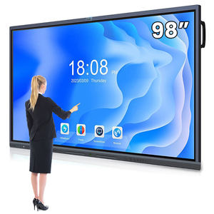 55 65 75 86 98 110 Zoll HD <span class=keywords><strong>LCD</strong></span>-Display Schul-Touchscreen-<span class=keywords><strong>TV</strong></span> Lehrtafel Smart Whiteboard Interaktives Flachbildschirm-Panel - Product Image 1