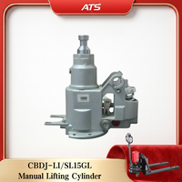 Ensemble de vérin hydraulique pour transpalette manuel BT, capacité 2-5 tonnes, accessoire de chariot à levage bas, pompe