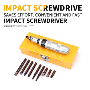 Impact <b>Screwdriver</b> Set 12Pcs Phillips Bit Industrial Grade Steel Anti-Slip Texture 3-Year Warranty for Precision Repair Tasks - Product Image 2