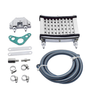 ชุดระบายความร้อนน้ำมันเครื่องมอเตอร์ไซค์ 125cc 140cc 150cc อะลูมิเนียม ติดตั้งด้านหน้า สำหรับสกู๊ตเตอร์ ชุดอัพเกรด - Product Image 5
