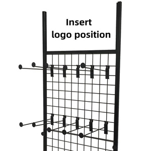 Cửa hàng tùy chỉnh móc treo Flip Flops dép dép vớ đồ lót giày thường kim loại lưới dây hiển thị giá đứng chủ - Product Image 2