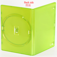 SUNSHING Lot de 14 mm de boîtiers vierges pour jeux Wii, remplacement pour Wii U, Xbox 360, Xbox Series X/S, support de disques de jeux vidéo, boîte de rangement CD DVD