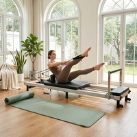 Machine de Pilates Reformer Commerciale Portable en Alliage d'Aluminium, Équipement de Fitness pour Studio à Domicile