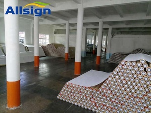 Allsign 440G 400G 10Oz 13Oz 15Oz PVC Biểu Ngữ Flex Cuộn Matte Bóng Quảng Cáo Biểu Ngữ Chất Liệu 50M Cuộn - Product Image 4