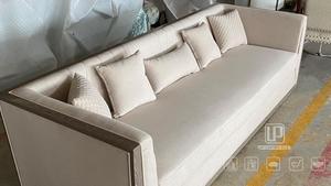 Velours italien moderne de luxe, doux au toucher, blanc, nouvelle collection - Product Image 3